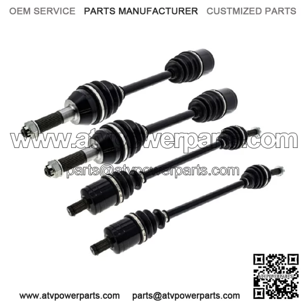 CV Axle Kit For Polaris Ranger 570 Full Size 1333743 1334361 Front Rear - Image 2