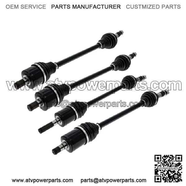 CV Axle Kit For Honda Pioneer 500 44220-HL5-A01 44320-HL5-A01 Front Rear - Image 2