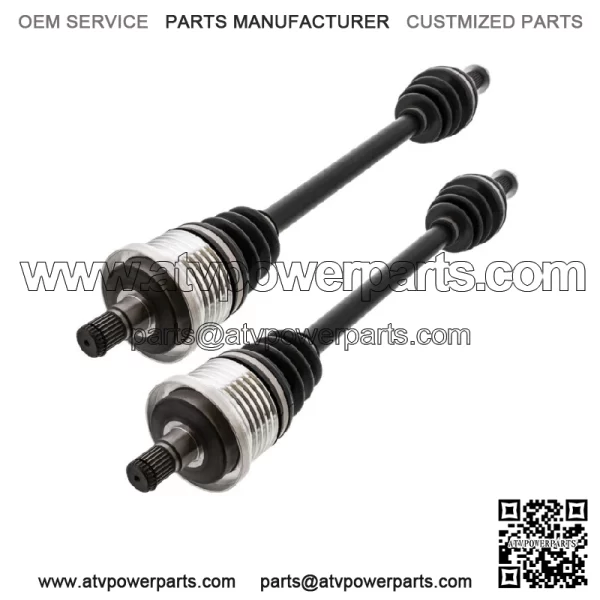 Complete F&R CV Axle Driveshaft Assembly Set for Can-Am Maverick 1000 - Image 2