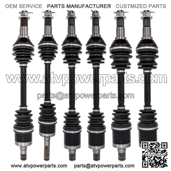 CV Axle Kit For Can-Am Outlander T 450 6X6 705501898 Front Middle Rear