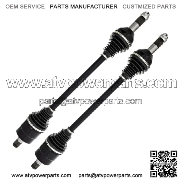 Rear CV Axle Half Drive Shaft for Can-Am Defender HD10 705502850 2 Pack