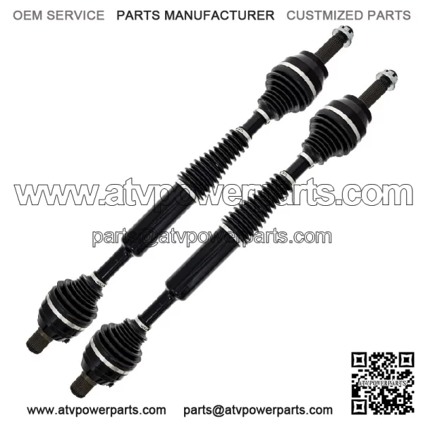 Rear CV Axle Half Drive Shaft for Arctic Cat Wildcat XX 2502-784 2 Pack