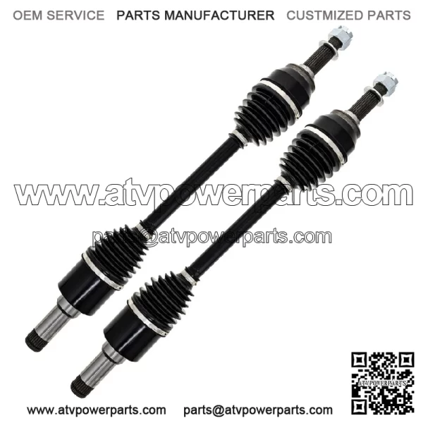 Rear CV Axle Half Drive Shaft for John Deere XUV560E Gator AUC12047 2 Pack