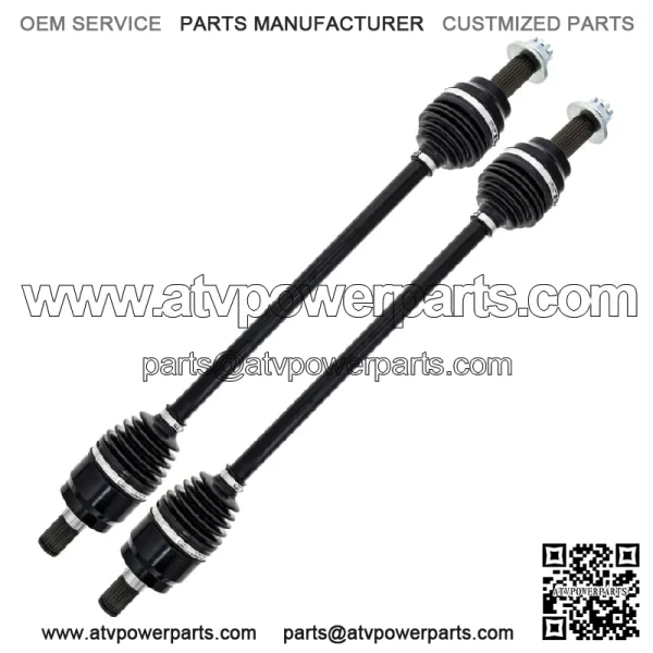 Rear CV Axle Drive Shaft for Honda Pioneer 700 700-4 SXS700M2 UTV 2 Pack