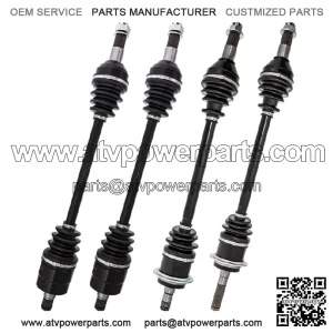 Complete Front & Rear CV Axle Kit for Can-Am Commander 800R 1000 Max 1000