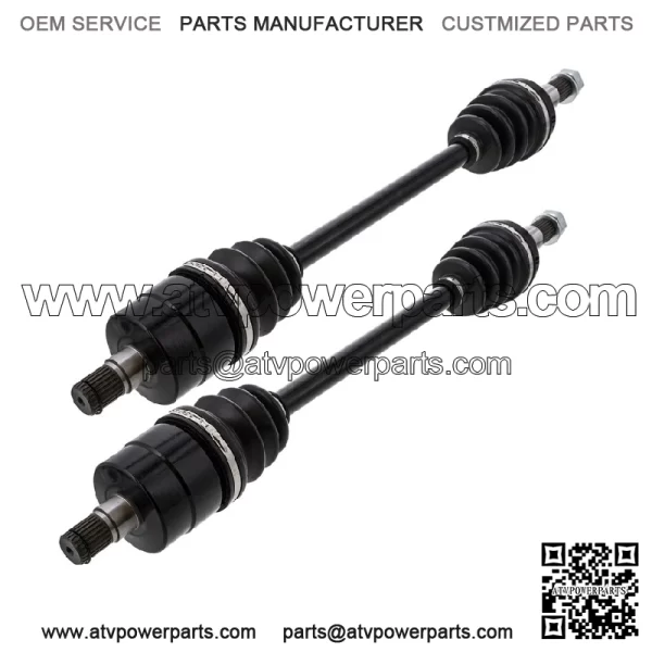 Complete Front & Rear CV Axle Kit for Can-Am Commander 800R 1000 Max 1000 - Image 2