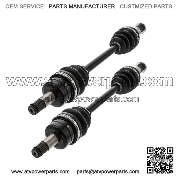 Complete Front Rear CV Axle Set for 2014-2015 Yamaha Grizzly 700 - Image 2