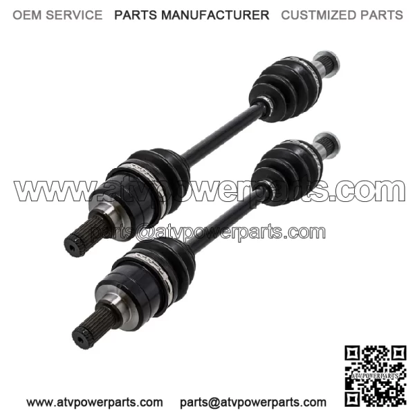 Complete Front Rear CV Axle Set for 2014-2015 Yamaha Grizzly 700 - Image 3