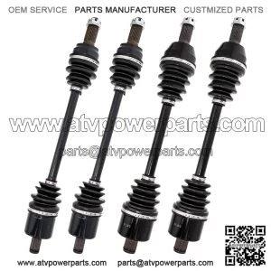 Complete Front Rear CV Axle Set for 2009 Polaris Sportsman XP 850 550