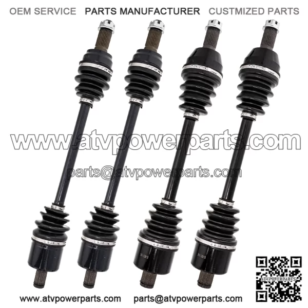 Complete Front Rear CV Axle Set for 2009 Polaris Sportsman XP 850 550