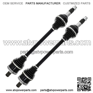 Rear CV Axle Half Drive Shaft for Can-Am Maverick Sport Max 1000R 2 Pack