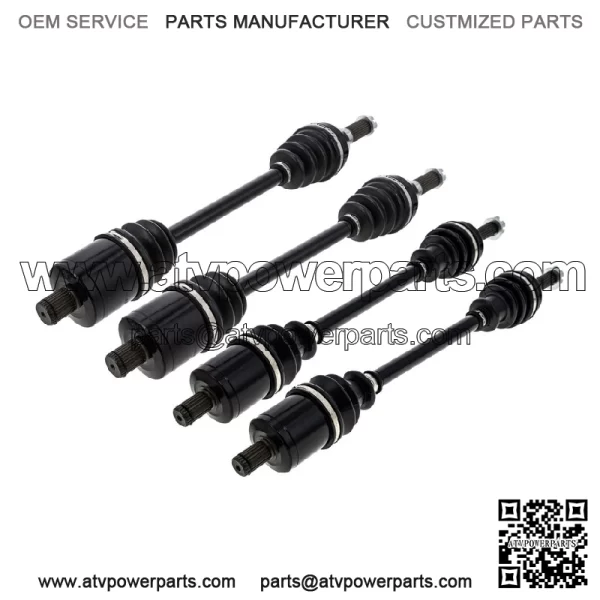 CV Axle Kit For Polaris Ranger EV Li-Ion 1333517 1333238 UTV Front Rear - Image 2