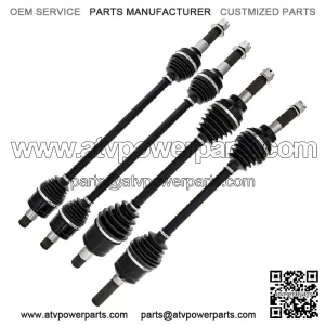 CV Axle Kit For Kawasaki Mule PROFXT 59266-0710 59266-0049 Front Rear