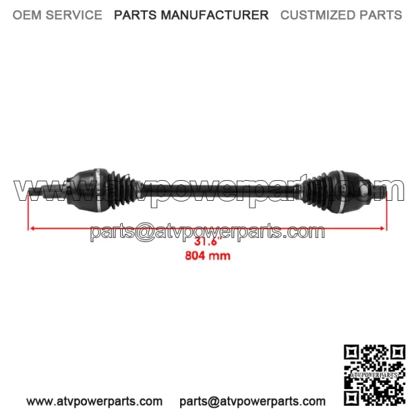 Rear CV Joint Axle For Polaris RZR Pro XP 4 2020-2025  Left Or Right - Image 2
