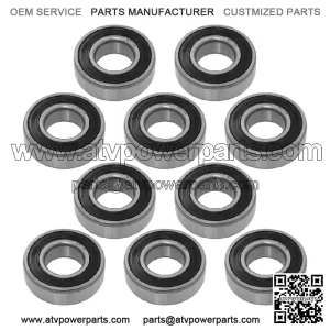 6204-22-2RS 6204/22 2RS 6204-22 RS Rubber Sealed Ball Bearings 22x47x14