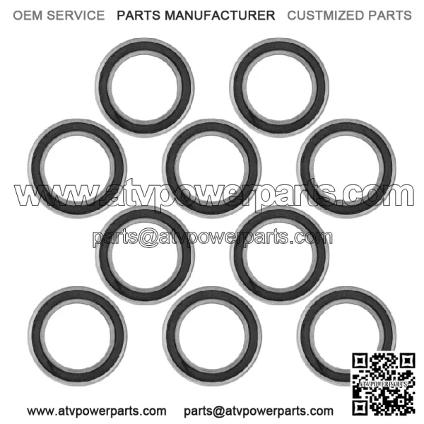 6906-2RS 6906 2RS 61906-2RS 6906DDU Rubber Sealed Ball Bearings 30x47x9 - Image 5