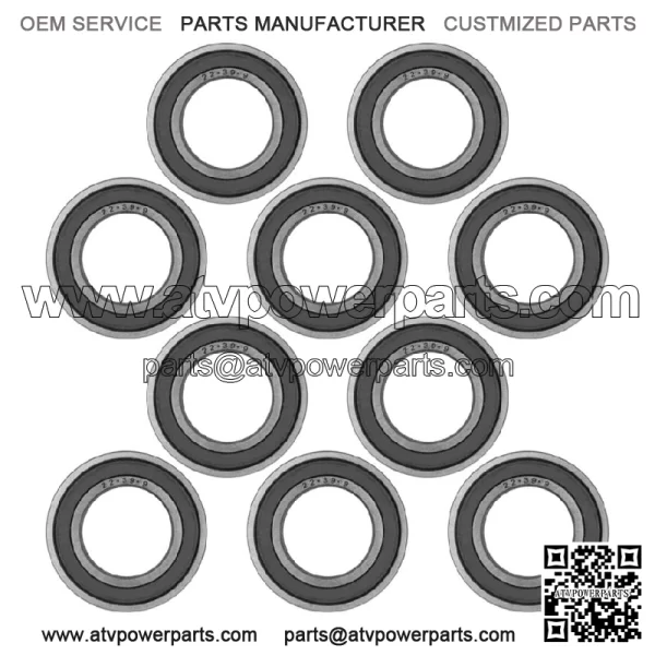 69-22-2RS 69/22-2RS 69/22 Single Row Rubber Sealed Ball Bearings 22x39x9 - Image 5