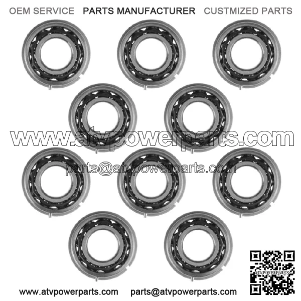 Ball-D/R Iron Wing Bearing 25X57.9X20.6 Ball D/R Bearings 0832-107 0832107 - Image 3
