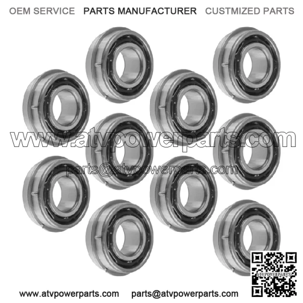 Ball-D/R Iron Wing Bearing 25X57.9X20.6 Ball D/R Bearings 0832-107 0832107 - Image 5