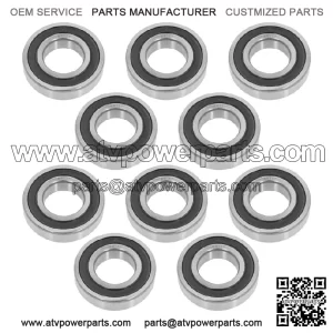 6207-2RS 6207 2RS 62072RS 180207 RS Rubber Seal Ball Bearings 35x72x17
