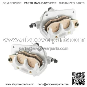 Front Left Right Brake Caliper w/ Pad for Yamaha YFZ 450 YFZ450R YFZ450X 2004-25