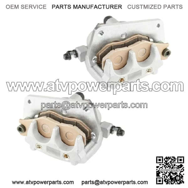 Front Left Right Brake Caliper w/ Pad for Yamaha YFZ 450 YFZ450R YFZ450X 2004-25
