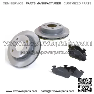 Front Brake Pad Rotor Set For Sambar KS3 4 KV3 4