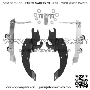 Trigger-Lock Mount Kit for Batwing Fairing 04-15 Honda 750 Shadow Aero