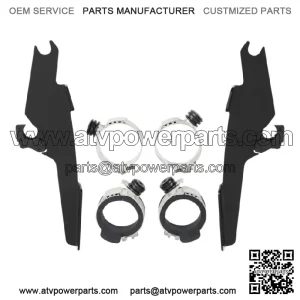 Trigger-Lock Mount Kit for Fats/Slim Windshields MEB8980