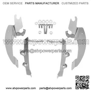 Trigger-Lock Mount Kit for Batwing Fairing 04-15 Honda 750 Shadow