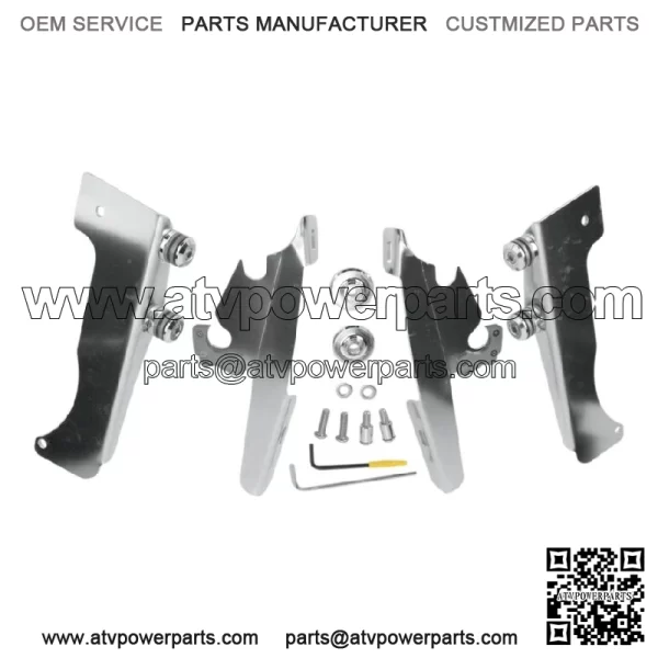 Trigger-Lock Mount Kit for Fats/Slim Windshields MEK1949