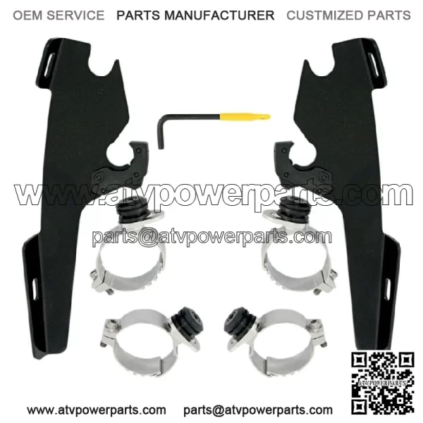 Trigger-Lock Mount Kit for Fats/Slim Windshields MEB1960