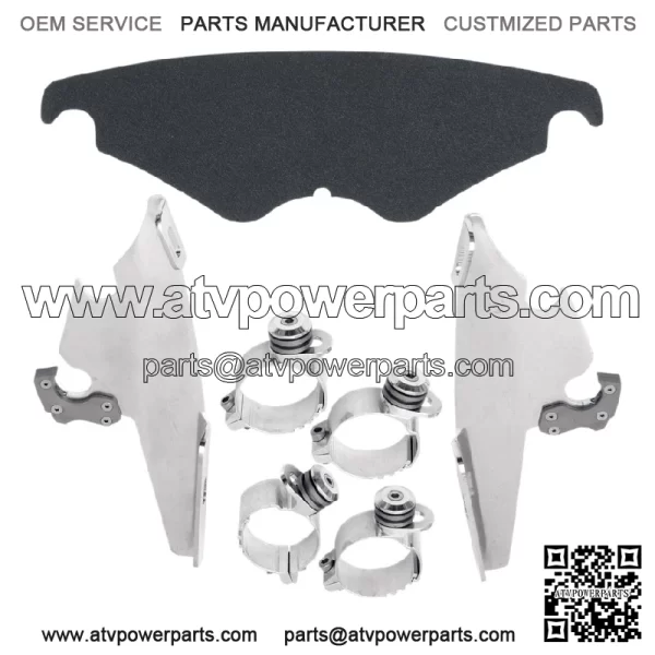 Trigger-Lock Mount Kit for Fats/Slim Windshields MEM8975