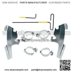 Trigger-Lock Mount Kit for Fats/Slim Windshields MEM8978