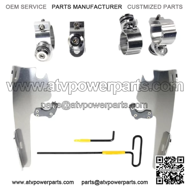 Trigger-Lock Mount Kit for Fats/Slim Windshields MEK2005