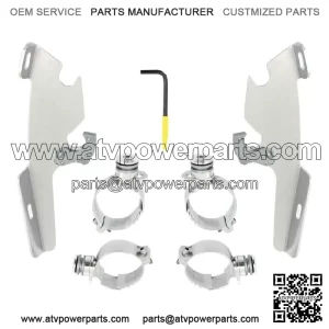 Trigger-Lock Mount Kit for Fats/Slim Windshields MEK1989