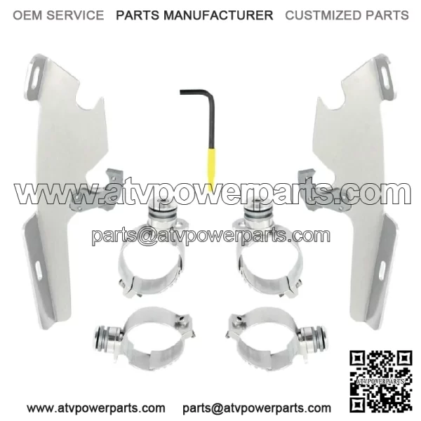 Trigger-Lock Mount Kit for Fats/Slim Windshields MEK1989