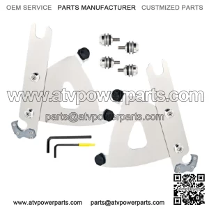 Road Warrior Trigger-Lock Mount Kit Polished MEK2053