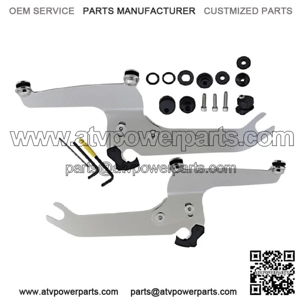 Sportshield Trigger-Lock Complete Mount Kit Polished MEK2052