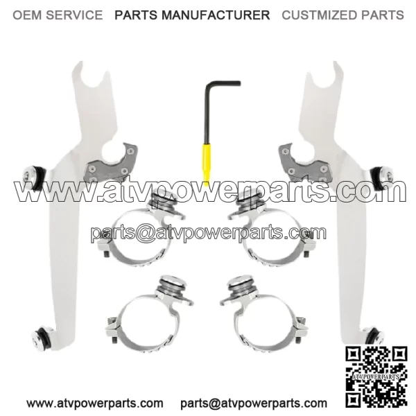 Sportshield Trigger-Lock Complete Mount Kit Polished MEK2055