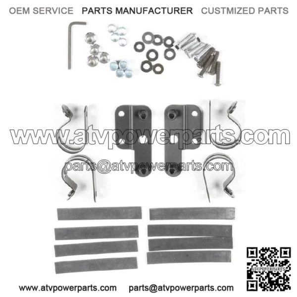 National Cycle Mount Kit for Heavy Duty Narrow Frame Windshield KIT-HB