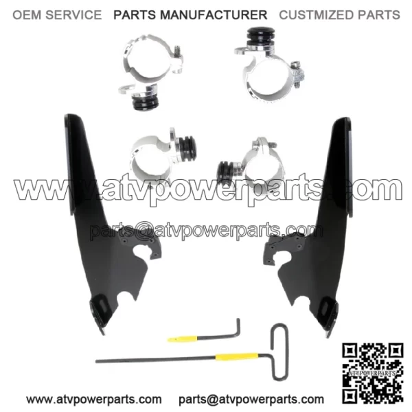 Trigger-Lock Mount Kit for Fats/Slim Windshields MEB2001