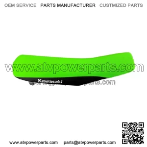53066-0455-49F 2015-2023  KAWASAKI KX85 KX 100 KX112 SEAT ASSEMBLY GREEN/BLACK