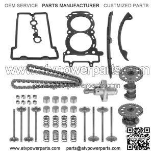 Camshaft & Cylinder Head Valve Gasket Kit For Suzuki Quadsport 400 LT-Z400 03-07